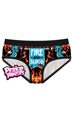 Period Panties Alternative Fire and Blood Khaleesi Briefs